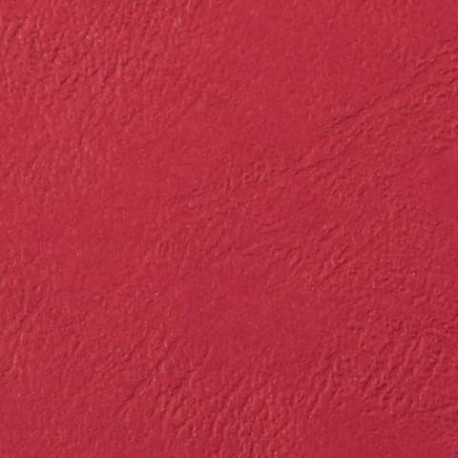 Copertine per rilegatura GBC Leathergrain in cartoncino goffrato rosso  conf da 100 copertine - CE04