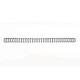 Spirali metalliche a 34 anelli GBC Wirebind 11 mm a4 nero conf da 100 spirali - RG810710