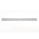 Spirali metalliche a 34 anelli GBC Wirebind 11 mm a4 nero conf da 100 spirali - RG810710