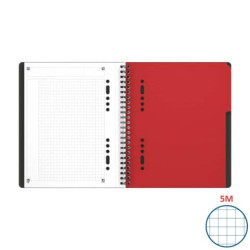 Blocchi spiralati OXFORD International Activebook A5+ grigio/arancio 100102880