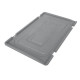 Coperchio per cassa di movimentazione in PPL Viso 60x40 cm grigio E6401