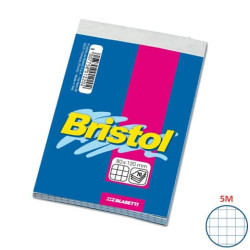 Blocco con punto metallico Blasetti Bristol - 70 ff A7 - quadr. 5 mm 1025