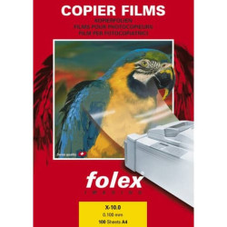 Film per fotocopiatrici monocrom. Folex X-10.0 poliestere traslucido opaco 0,1 mm A3  Conf. 100 pz. 