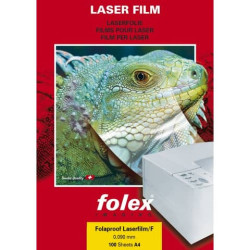 Film adesivo per laser e copiatrici Folex Folaproof traslucido 0,09 mm A3 Conf. 100 pezzi - 09734.09