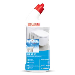 Detergente disincrostante SANITEC Blu WC Gel 750 ml - 1940