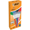 Penna a sfera a scatto BIC 4 Colours Shine M 1 mm assortiti 964775