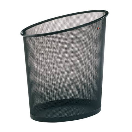 Cestino gettacarte ALBA Mesh con forma ellittica 36x24x39,5 cm