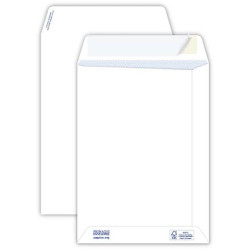 Buste a sacco bianche autoad. removibili Pigna Envelopes Competitor strip 100 g/m² 190x260 mm  conf.