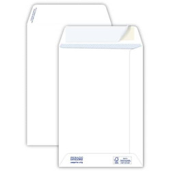 Buste a sacco bianche autoad. removibili Pigna Envelopes Competitor strip 80 g/m² 160x230 mm  conf. 