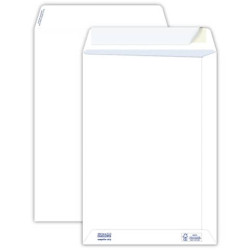 Buste a sacco bianche autoad. removibili Pigna Envelopes Competitor strip 80 g/m² 230x330 mm  conf. 