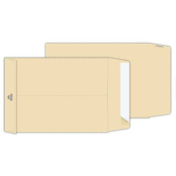 Buste a sacco con soffietto Pigna Envelopes Multi Strip Extra 25+4 x 35 cm avana Conf. 250 pezzi - 0