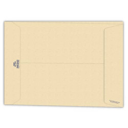 Buste a sacco con soffietto Pigna Envelopes Multi Strip Large 23+4 x 33 cm avana Conf. 250 pezzi - 0