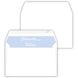 Buste senza finestra Pigna Envelopes Silver90 90 g/m² 120x180 mm bianco conf. 500 - 0097685