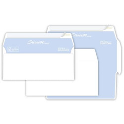 Buste senza finestra Pigna Envelopes Silver90 90 g/m² 110x230 mm bianco conf. 500 - 0170569
