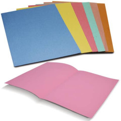 Cartelline semplici EURO-CART Cartoncino Manilla 25x35 cm gr. 145 arancio conf. da 100 pezzi - CM01A