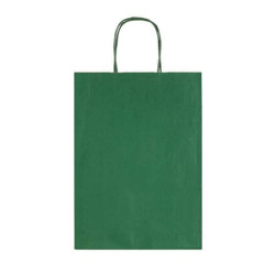 Sacchetti da regalo Rex-Sadoch Allegra tinta unita Dark 22x10x27 cm verde conf. da 25 - SDF22-560