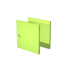 Libreria componibile Artexport Maxicolor - Set 2 antine Verde neon 2A-MaxC-V