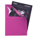 Cartelline con finestra Exacompta Forever® A4 cartoncino 120 g/m² fucsia conf. da 100 - 50108E
