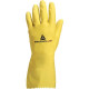 Guanto casalinghi Delta Plus Picaflor lattice giallo 30 cm taglia 8/9 - VE240JA08