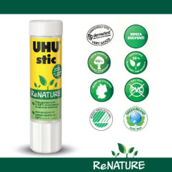 Colla stick UHU Stic ReNATURE  21 gr - D1387