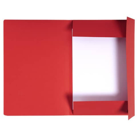 Cartelline a 3 lembi Forever® 24,5x35 cm rosso conf. 50 pezzi - 449003E