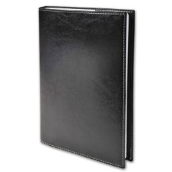 Agenda settimanale 2020 Quo Vadis Presidente 21x27 cm - rivest. sintetico lucido Madera nero 016303Q