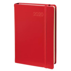 Agenda settimanale 2020 Quo Vadis Daily Pocket Prestige - Habana 8,8x13 cm rosso 617004Q