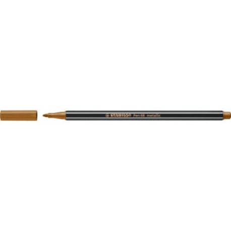 Pennarelli Stabilo Pen 68 metallic 1 mm  bronzo - 68/820