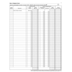 Registro Beni Ammortizzabili data ufficio - 97 pag -31x24,5 cm DU136826000