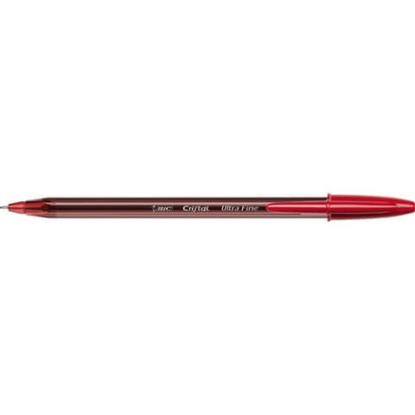 Penna a sfera con cappuccio BIC Cristal® Exact 0,7 mm rosso 992604