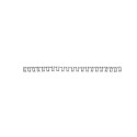 Spirali metalliche a 21 anelli GBC WireBind 12 mm a4 nero conf da 100 spirali - IB165320