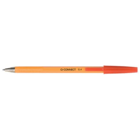 Penne a sfera Q-Connect F rosso  conf. da 20 - KF34048