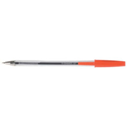 Penna a sfera Q-Connect M rosso  conf. da 20 - KF34044