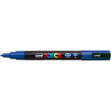 Marcatore a tempera POSCA Uni-Ball punta tonda 0,9-1,3 mm blu scuro M PC3M B