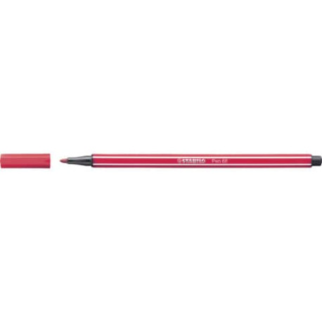 Pennarello Stabilo Pen 68 1 mm  rosso scuro - 68/50