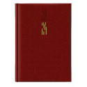 Agenda 2022 Giornaliera 14,5x20,5 cm Madrid rosso inglese 628BSPEC-RI