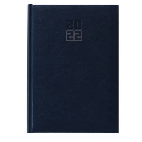 Agenda 2022 Giornaliera 14,5x20,5 cm S/D Madrid blu 0640SPEC-BL