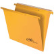 Cartelle sospese orizzontali per cassetti Linea Joker 33 cm fondo V - giallo conf. 25 pezzi 400/330 
