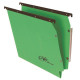 Cartelle sospese laterali per armadi Linea Joker 33 cm fondo V - verde conf. 25 pezzi - 414F LINK - 