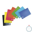 Quaderno punto metallico Maxi One Color PM PPL 80 gr rigatura 1R 20ff+1 colori  assortiti - 5573