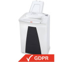 Distruggidocumenti bianco HSM SECURIO AF500 con alimentazione automatica P-6 taglio a frammenti  0,7