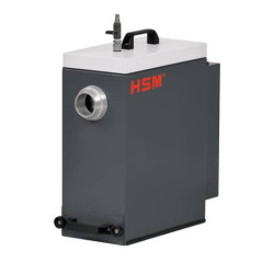 Depolverizzatore HSM DE 1-8 per ProfilPack P425 max 1 L grigio chiaro/ferro - 2412111