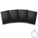Quaderno a righe Pigna Maxi filo singer 1R 62 ff cover pp monocromo assortiti - 80 gr. A4 - Conf. 5 