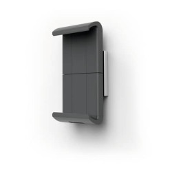 Porta tablet da muro DURABLE Tablet Holder Wall XL 85x50x180 mm argento metallizzato - 8938-23