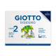 Album da disegno Giotto Disegno 2 120 g-  24x33 cm liscio - 20 fogli 583100