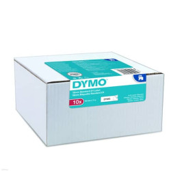 Nastro per etichettatrici Dymo D1 12 mm x 7 m nero/bianco Conf. 10 pezzi - 2093097