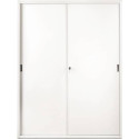 Armadio in metallo a porte scorrevoli 615 - 150x45x200 cm Tecnical 2 bianco