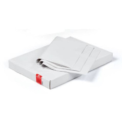 Scatola di carta velina piegata Rex-Sadoch 100x140 mm 21 g/m² - bianco Conf. 100 pezzi piegati 50x35