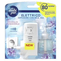 Starter Kit diffusore elettrico più ricarica Ambi Pur Lenor 20 ml Risveglio primaverile - AH95
