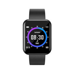 Smart Watch Lenovo E1 - PRO nero  E1-PRO black